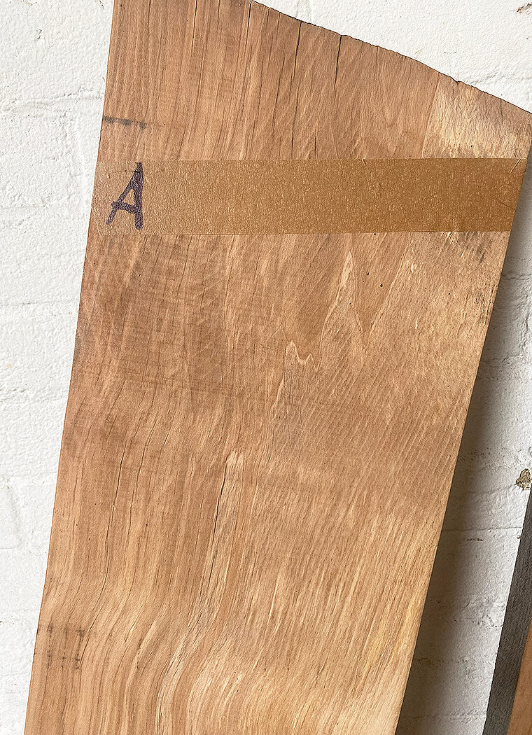 Beech - Squared-edge Flamed Boards