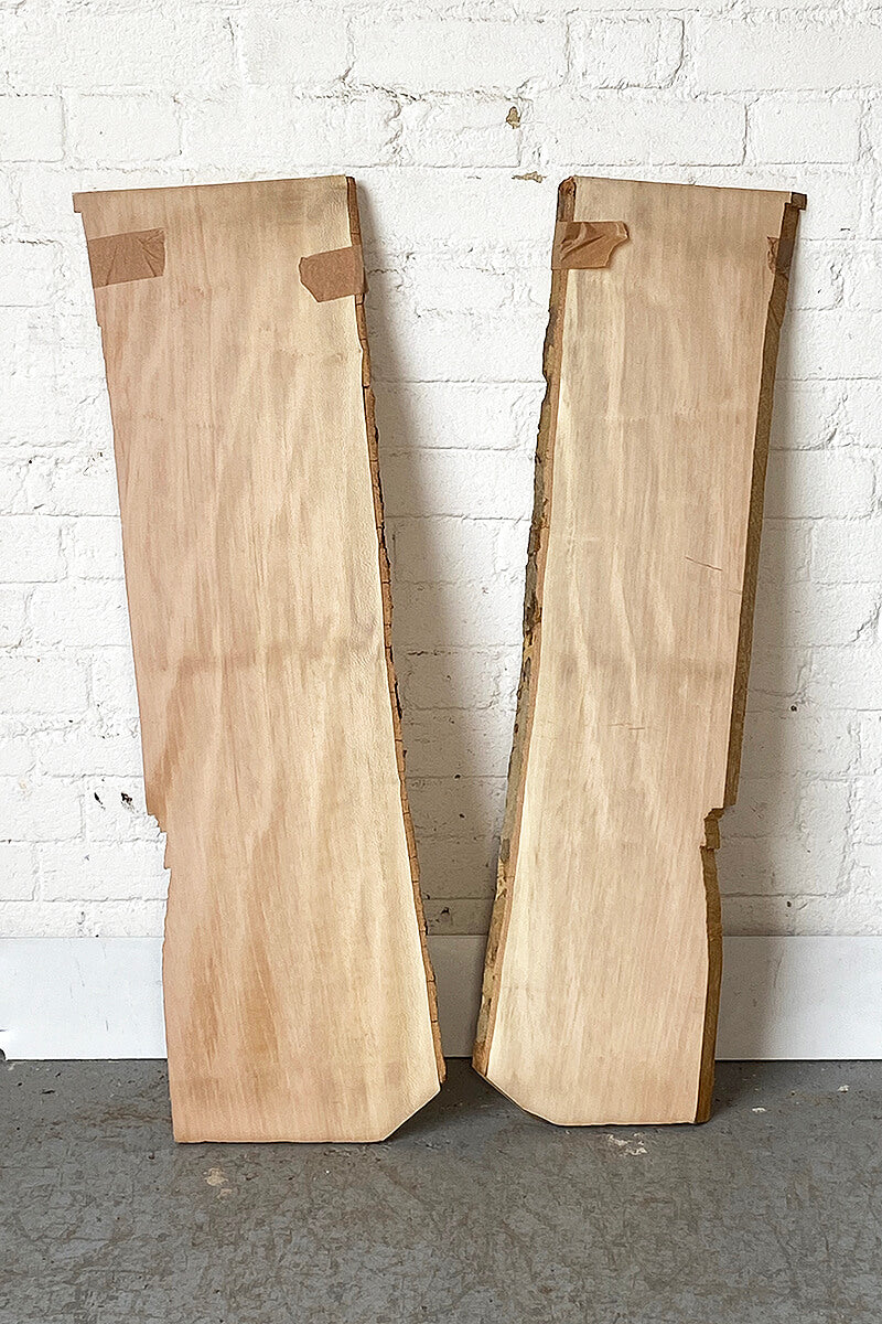 London Plane - Bookmatched Pair Back