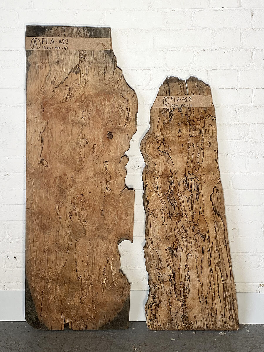 London Plane - Waney Edge Boards