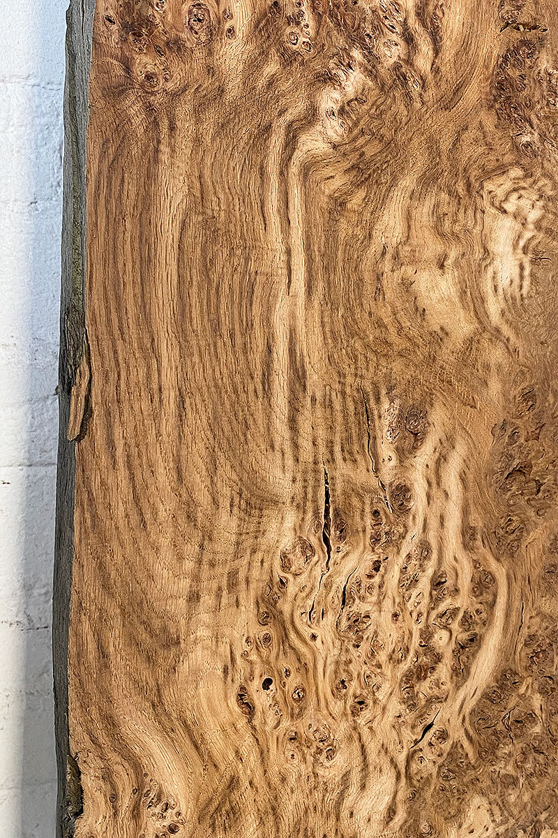 Oak - Burr Board Close Up 4