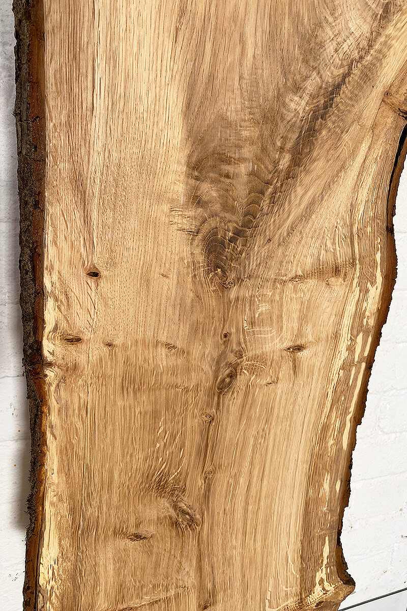 Oak - Live Edge Burr Board