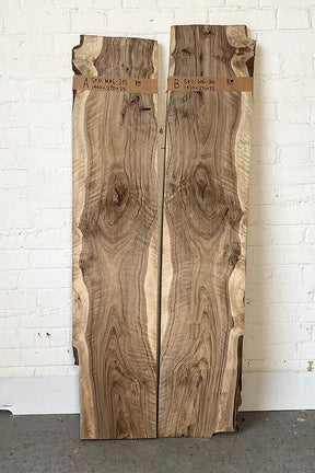 Walnut - Bookmatched Pair Front