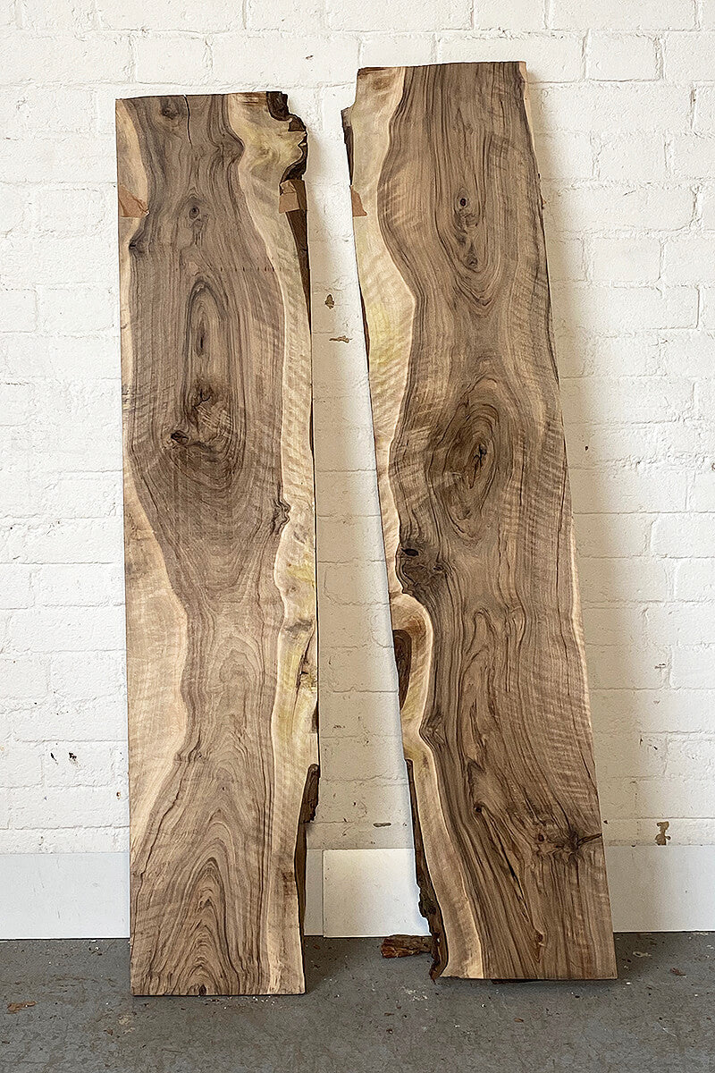 Walnut - Bookmatched Pair Back