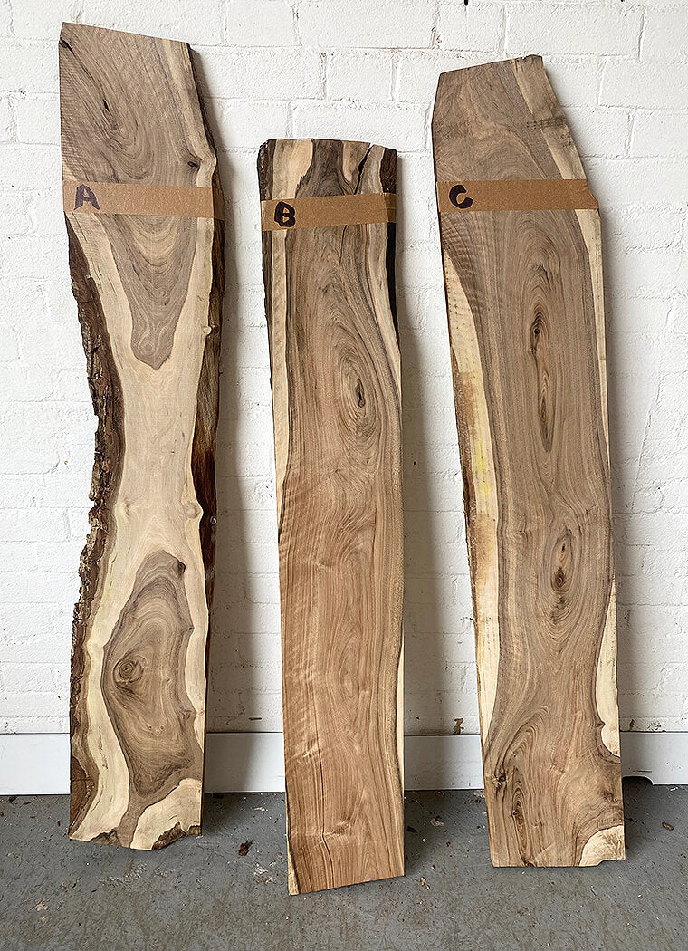 Walnut - Waney Edge Boards