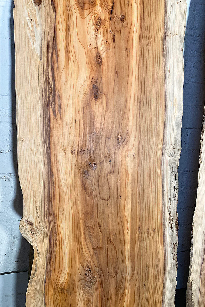 Yew - Double Live Edge Boards 1