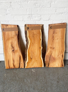 Yew - Live Edge Boards