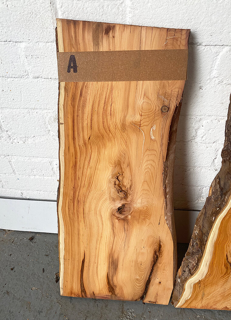 Yew - Live Edge Boards