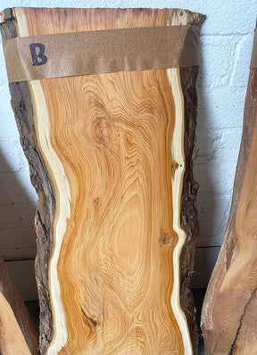 Yew - Live Edge Boards